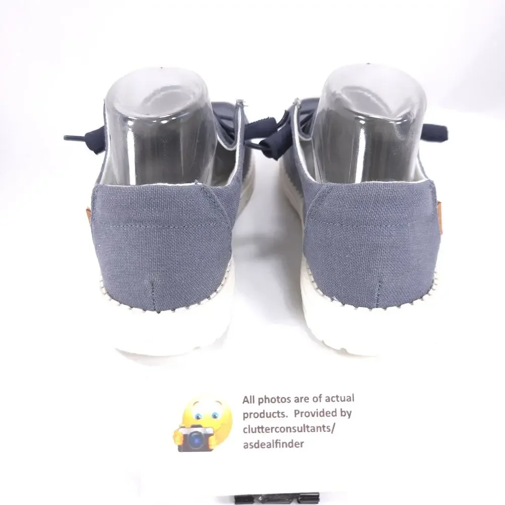 Hey Dude Wendy Lace Up Casual Shoe Womens Size 8 121412526 Gray